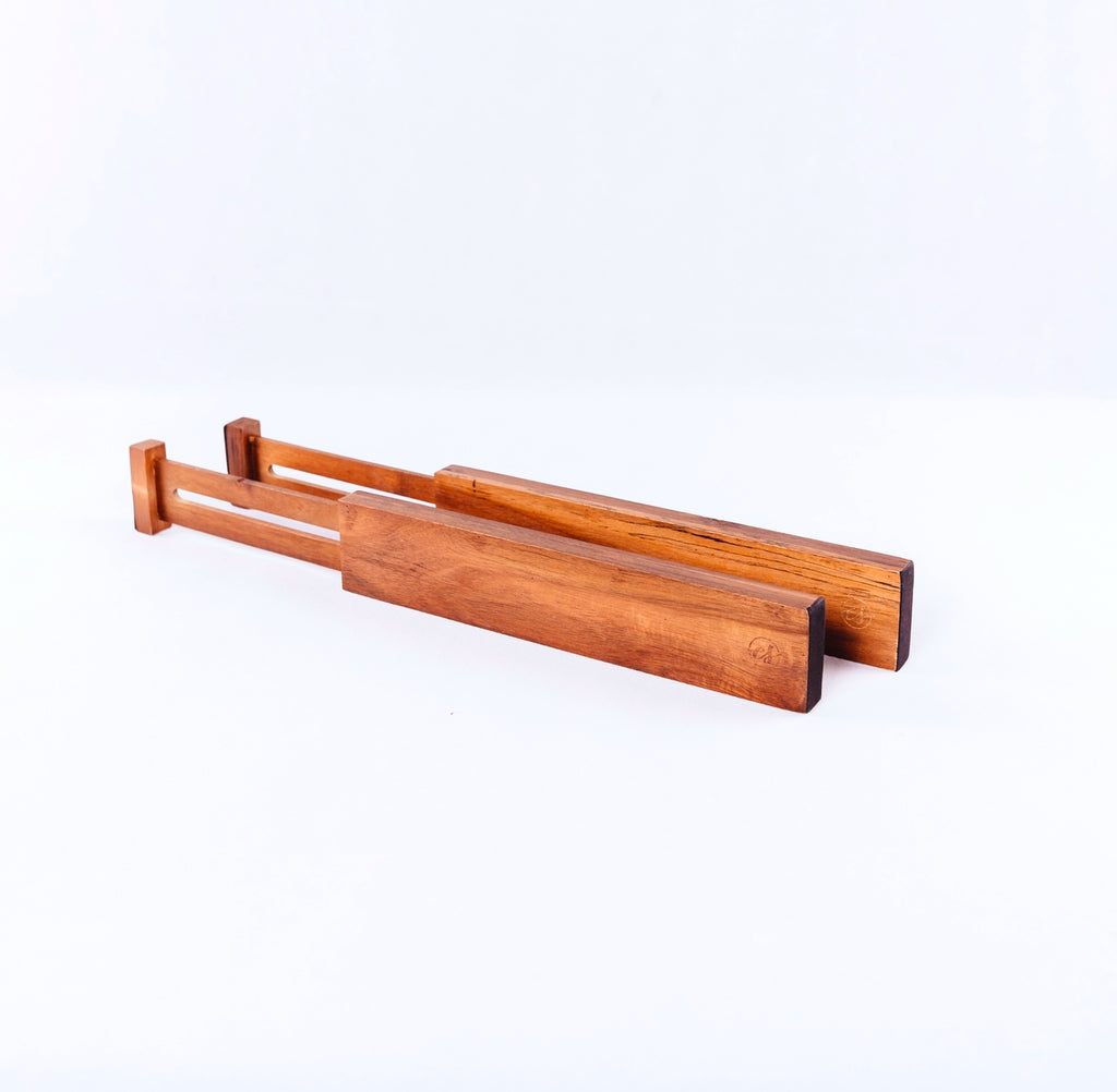 Tidies – Drawer divider acacia low/short – N50