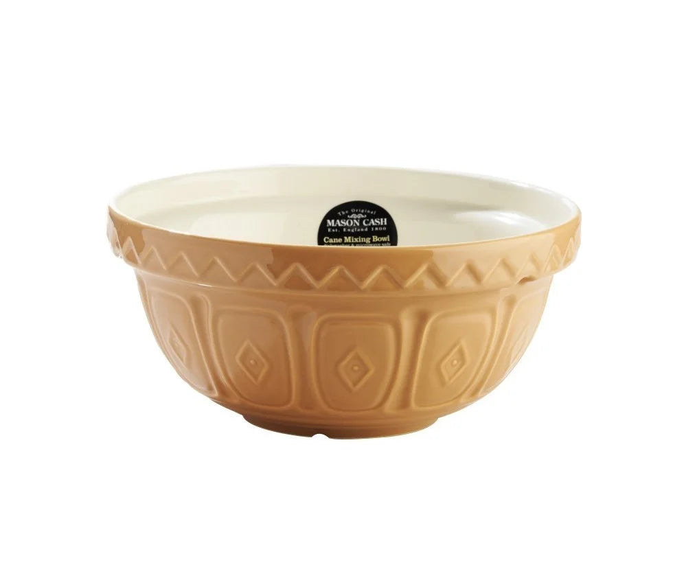 Mason Cash Original Cane Mixing Bowl S6, 33 cm, Cinnamon