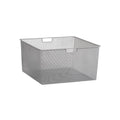Elfa – Perforated basket 52.7x52.7x28.5 platinum – 155388