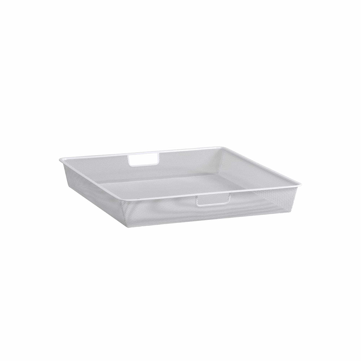 Elfa – Perforated basket 52.7x52.7x8.5 white – 155190