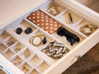 Elfa – Décor+ drawer unit small 3-compartment drawer – detail view 2