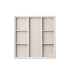Elfa – Décor+ drawer unit large 7-compartment drawer