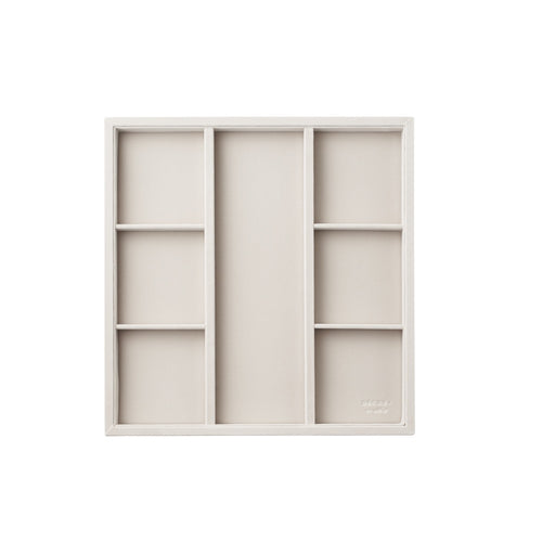 Elfa – Décor+ drawer unit large 7-compartment drawer