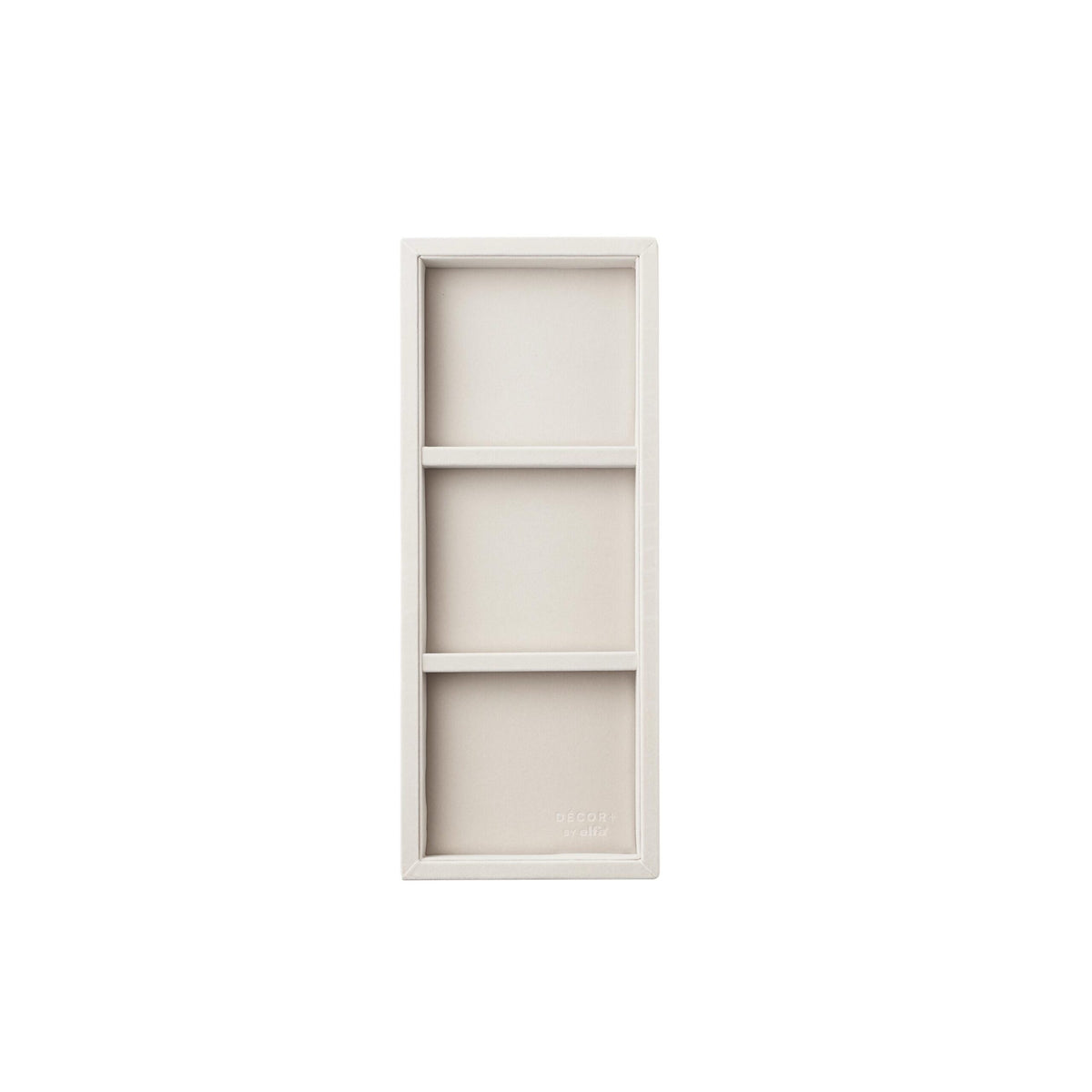 Elfa – Décor+ drawer unit small 3-compartment drawer