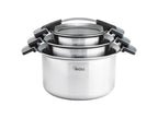 Woll Concept Pro Cookware Set, 3 Pots with Lids (16, 20