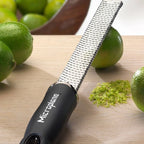 Microplane Feinreibe mit Griff, Schwarz 46020