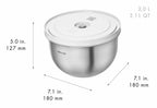 Zwilling Fresh & Save Stainless Steel Bowl Set with Vacuum – detail view 6