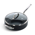 GreenPan Barcelona Pro Bratpfanne mit Deckel und Hilfsgriff, 28 cm