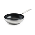 GreenPan Geneva Wokpfanne, 28 cm, Edelstahl CC004781-001