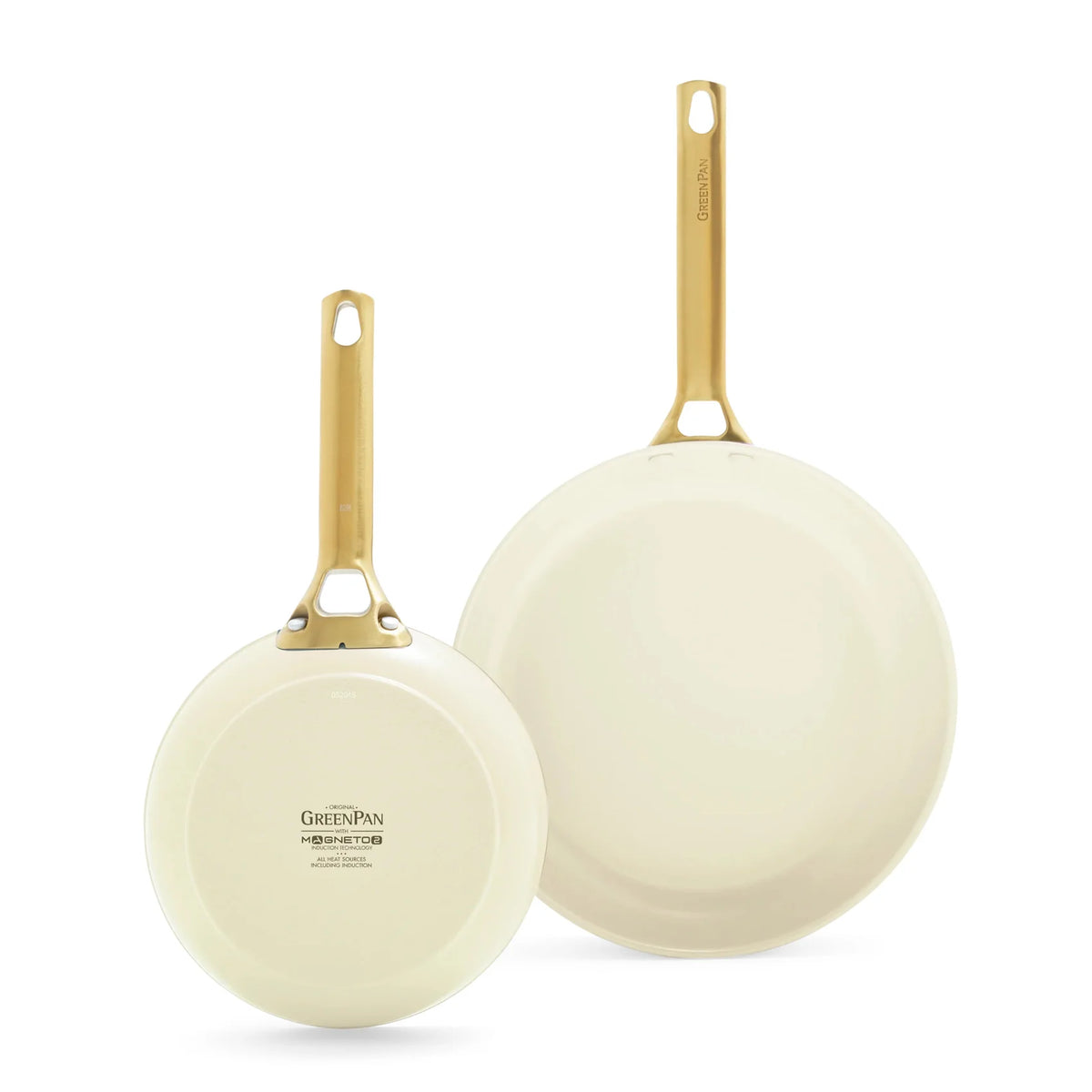 GreenPan Padova Reserve Súprava panvíc, 20 + 26 cm, svetlokrémová CC008494-001