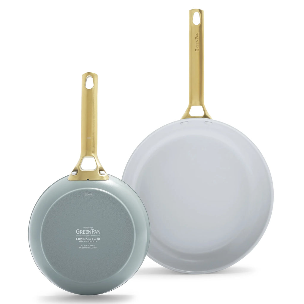 GreenPan Padova Reserve Frying Pan Set, 20 + 26 cm, Grey
