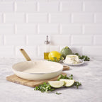 GreenPan Padova Reserve Bratpfannen-Set, 20 + 26 cm, Hellcreme CC008494-001