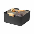 Compactor – ECO – open box from bamboo fiber – black – – detail view 2