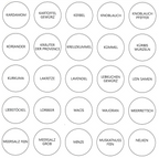 Tidies – 280 labels for spice jars – DE – detail view 3