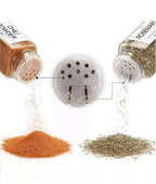 Tidies – Spice jars – Set 12/24 pcs glass spice jars – detail view 14